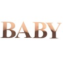 Stickers baby rose gold 15CM