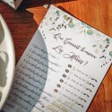 Cartes de Jeux Qui Connait le Plus les Mariés