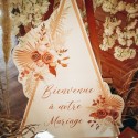 Panneau Bienvenue à Notre Mariage