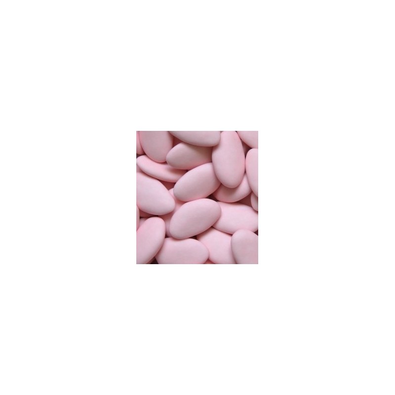 Dragée pour baptême - Dragées fines roses 500g