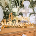Déco joyeux anniversaire sur socle