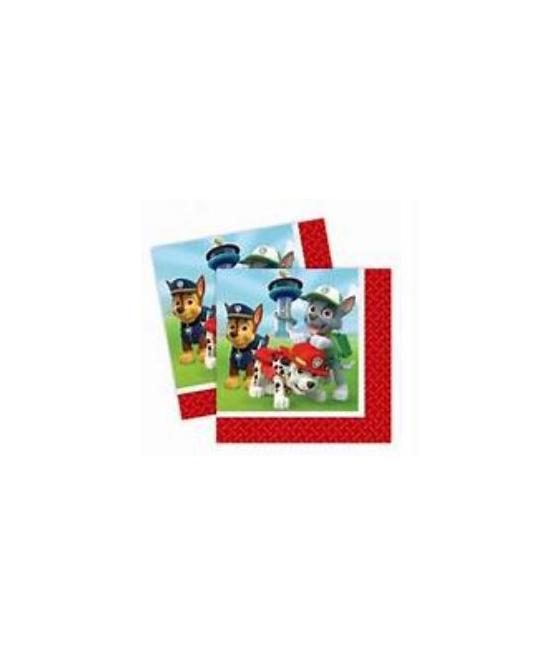 20 serviettes Pat'Patrouille