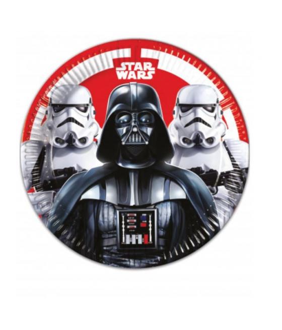 8 Assiettes 23 cm Star wars