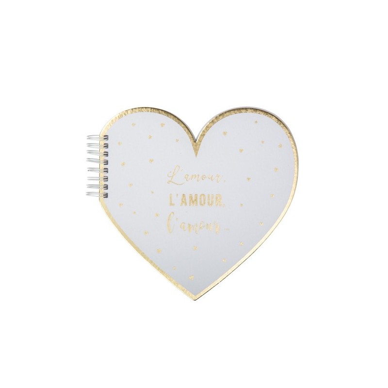 Livre d'or l'amour petits cœurs
