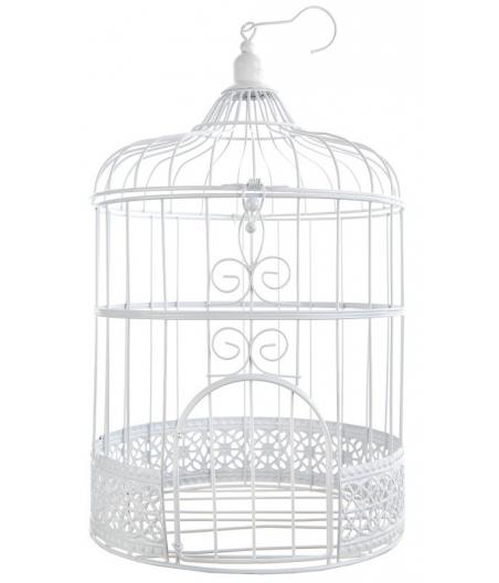 Urne cage blanche