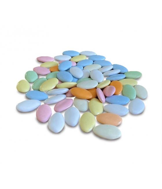 Dragées chocolat pastel – mariage, baptême, décoration douce