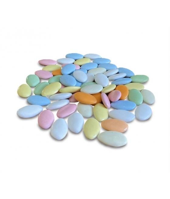 Dragées chocolat pastel – mariage, baptême, décoration douce