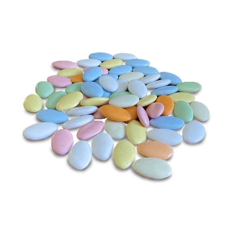 Dragées chocolat pastel – mariage, baptême, décoration douce