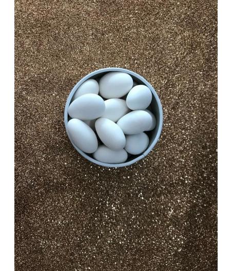 Dragées Amandes blanc - 1kg