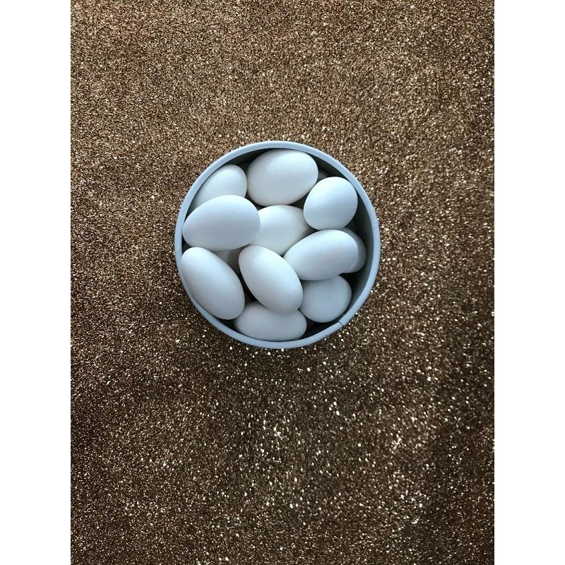 Dragées Amandes blanc - 1kg