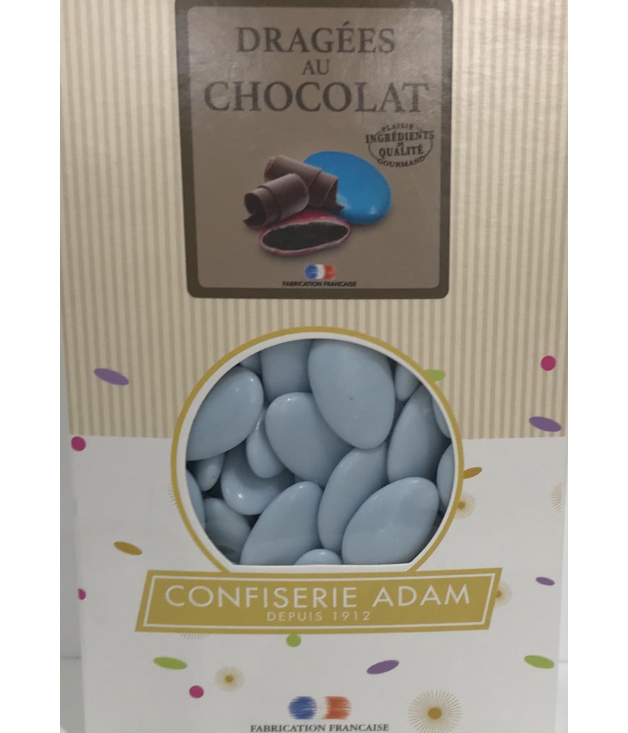 Dragées chocolat couleur Lavande 71% cacao