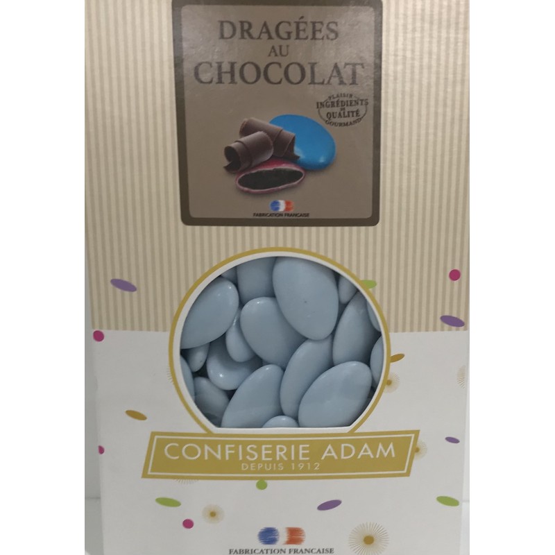 Dragées chocolat couleur Lavande 71% cacao