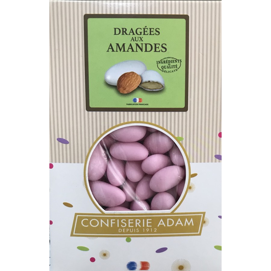 Dragées Amandes 30% Roses-500gr