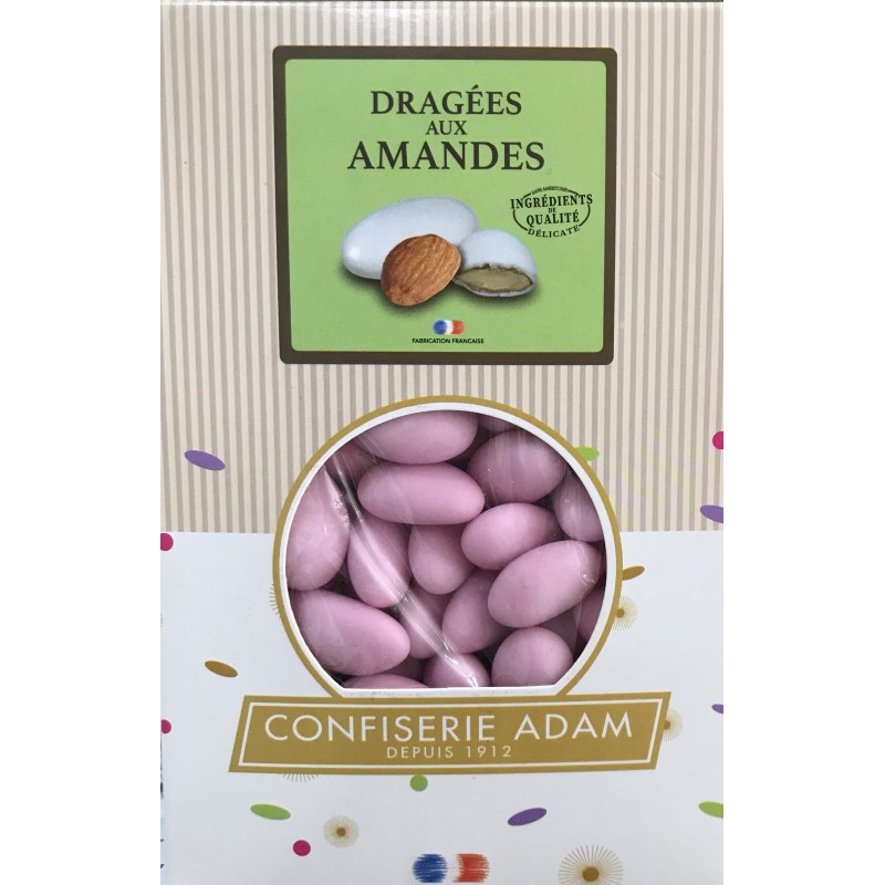 Dragées Amandes 30% Roses-500gr