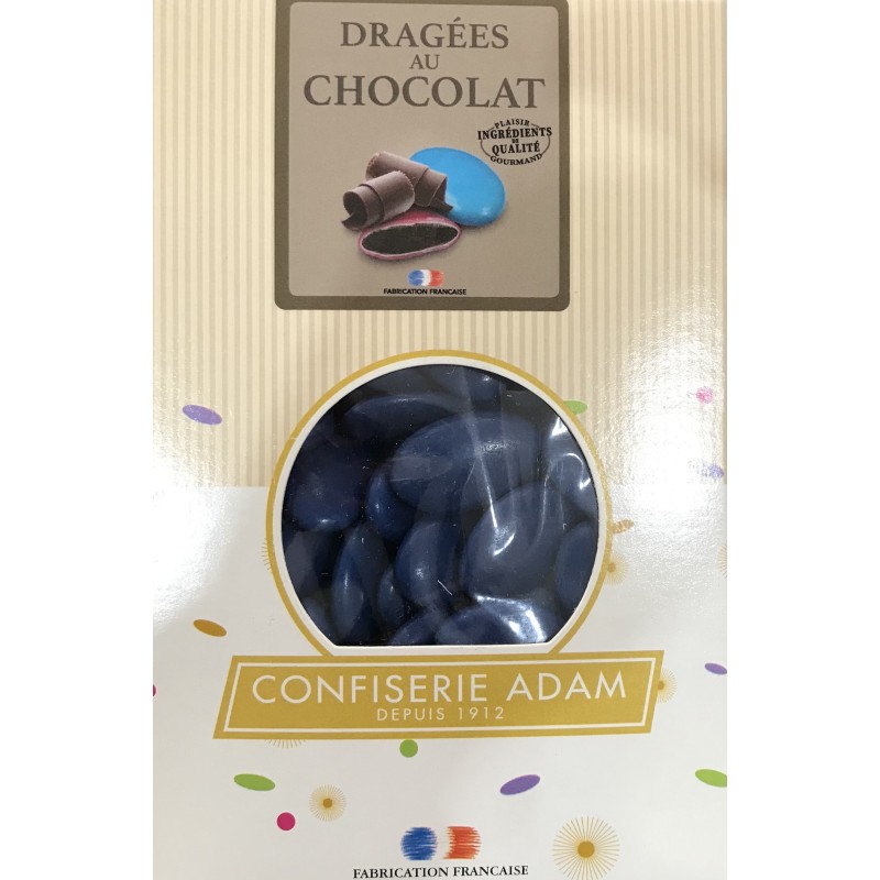 Dragées chocolat  Bleu Marine - 500gr