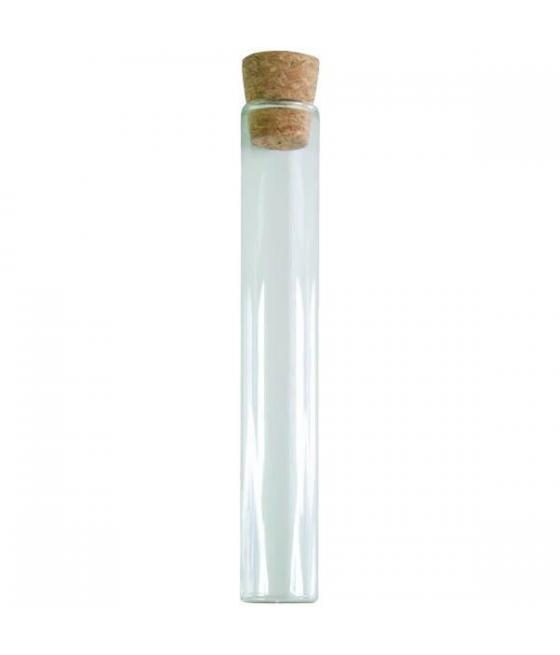 Tube a essai en verre haut. 15 cm