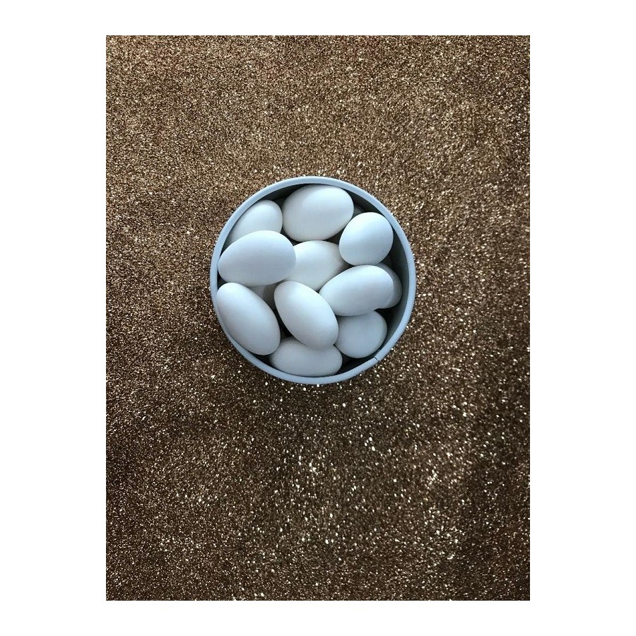 Dragées Amandes blanc - 1kg