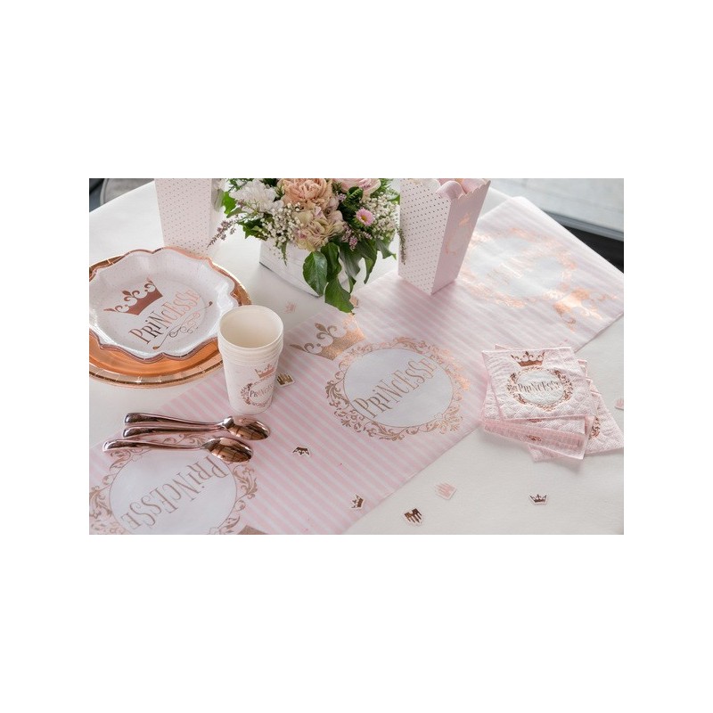 Chemin de table Princesse métal