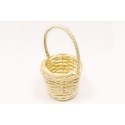 Petit panier osier rond