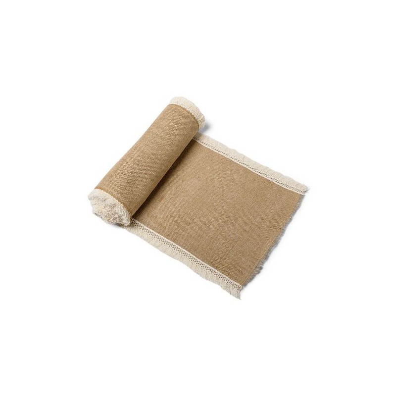 Chemin De Table Jute Et Franges