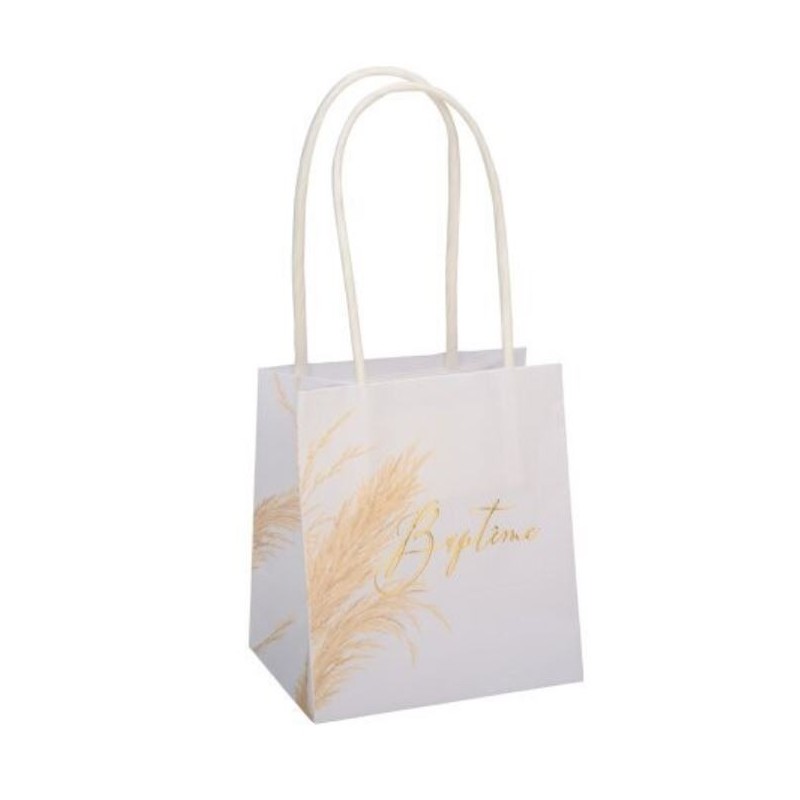 6 sacs cadeaux bapteme jolie pampa