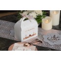 Boîte pâtissière Eid Mubarak Rose gold