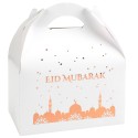 Boîte pâtissière Eid Mubarak Rose gold