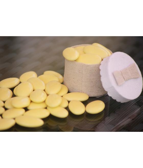 Dragées chocolat Jaune - 500gr