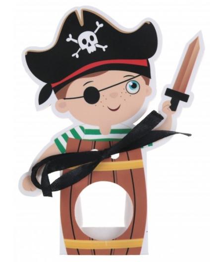 Boite pirate multicolore (x6)
