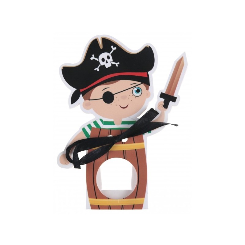 Boite pirate multicolore (x6)