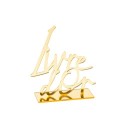 Deco Livre d'Or en Plexi Or