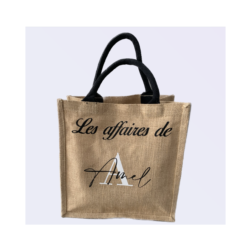 Sac en jute personnalisé