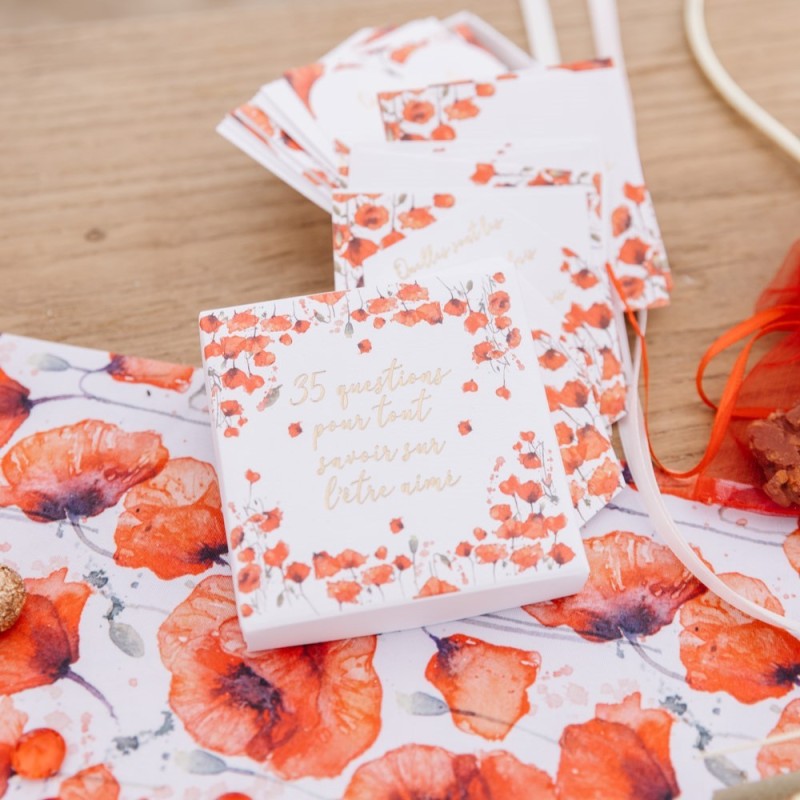 Jeu de 35 Questions Poppy Love