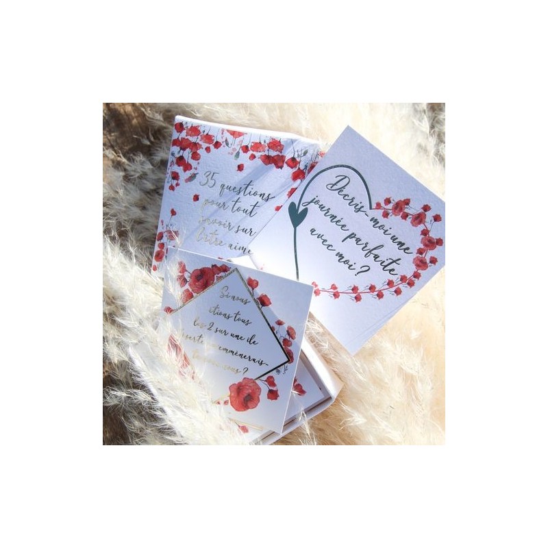 Jeu de 35 Questions Poppy Love
