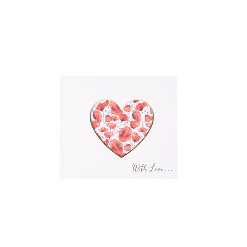 Livre d'Or Carnet Poppy Love