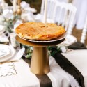 Présentoir à Gâteau sur Pied Métal Or Présentoir à Gâteau sur Pied Métal Or