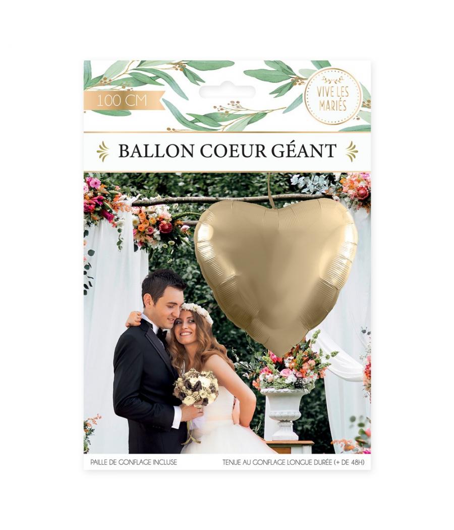 Ballon Coeur Geant Mariage