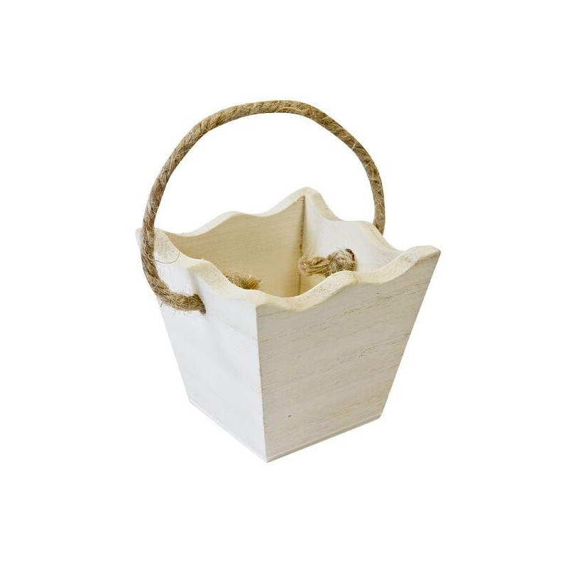  Paniers en bois carre 