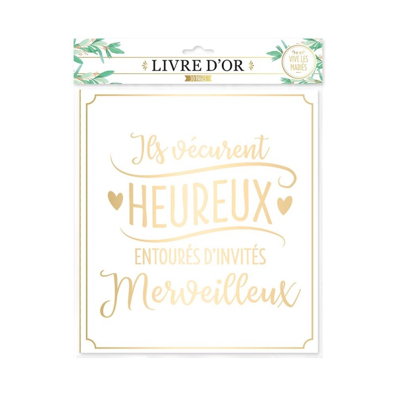 Livre d'Or Mariage