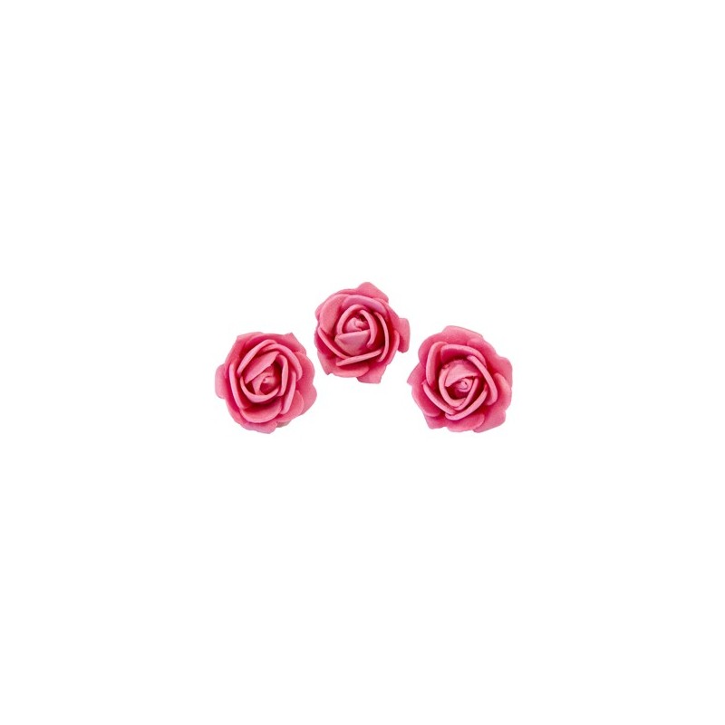 Roses adhésives x6