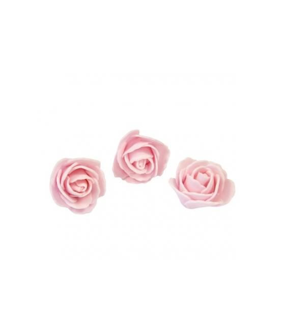 Roses adhésives x6 roses