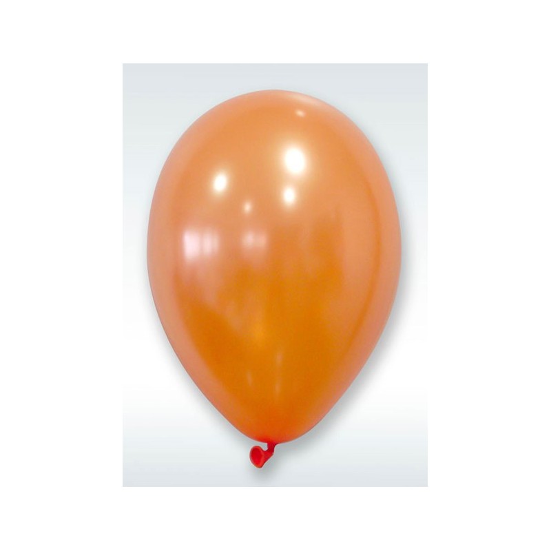 Ballon nacre diam. 30 cm (x 24) Orange