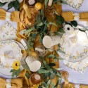 Guirlande Mimosa Citrons et Feuillages