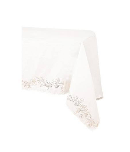 Nappe Pureté Blanc et Or