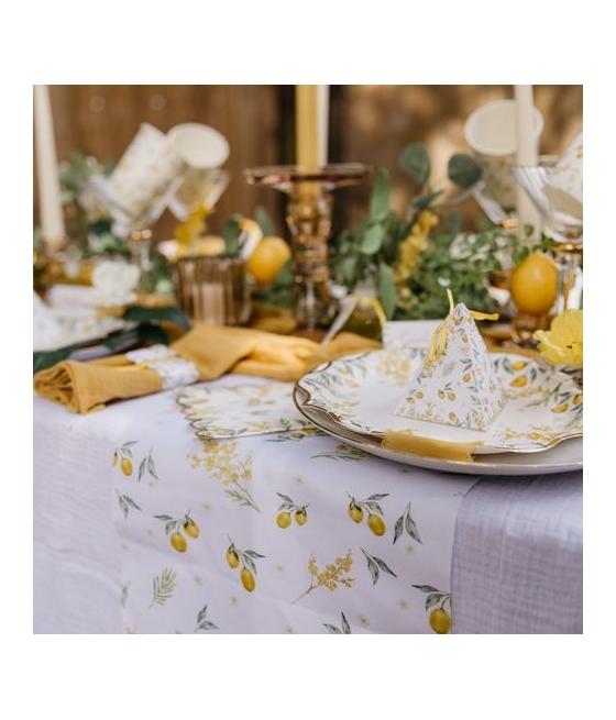 Ravissant chemin de table plumetis blanc pour la décoration de votre  cérémonie