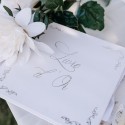Livre d'Or Vintage Blanc et Or Livre d'Or Vintage Blanc et Or