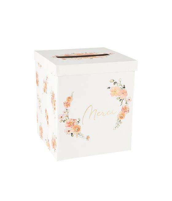 Urne « Merci » Peachy Rose,