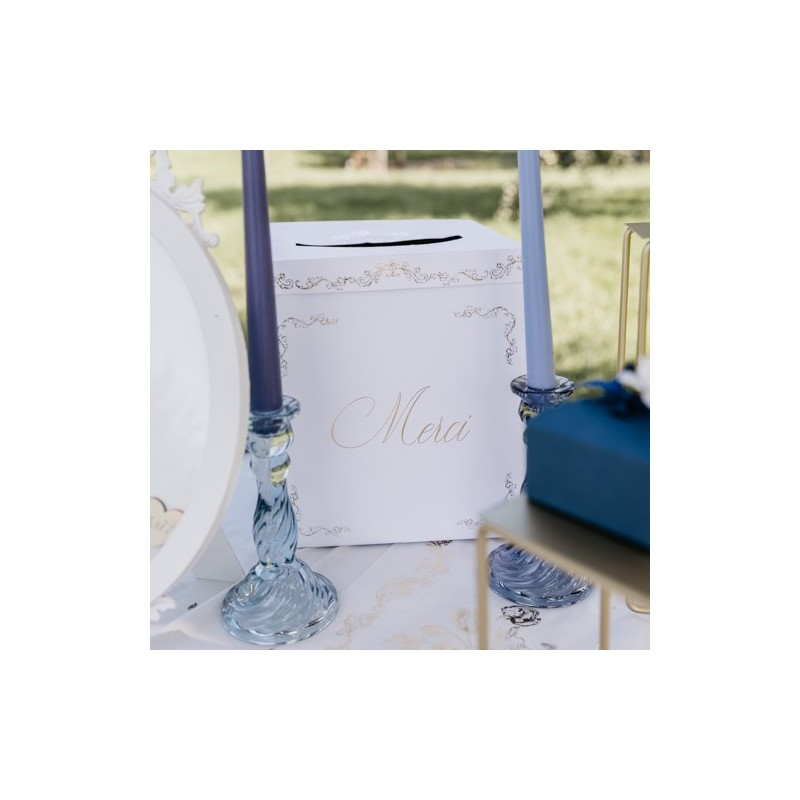 Urne Vintage "Merci"