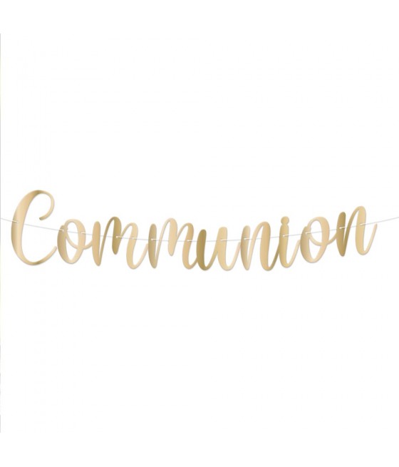 Guirlande Lettres "Communion