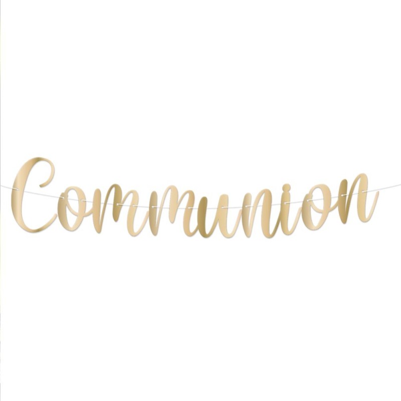 Guirlande Lettres "Communion